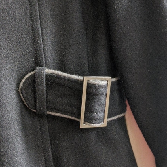 Esprit Collection Double-Breasted Wool Coat - Picture 5 of 7